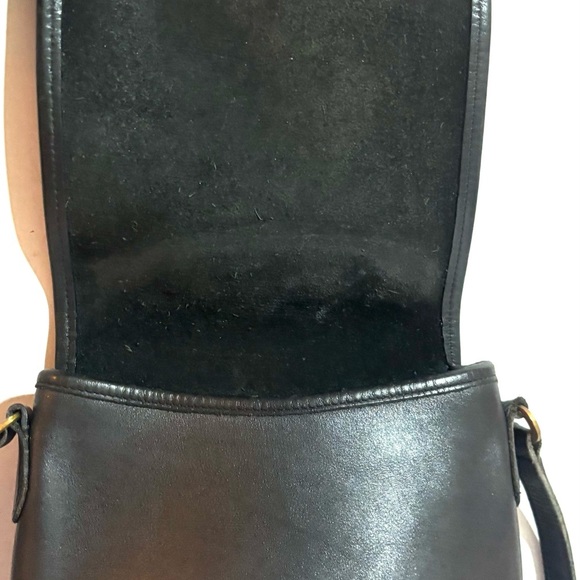 Coach Black Leather Crossbody Bag - Picture 8 of 10